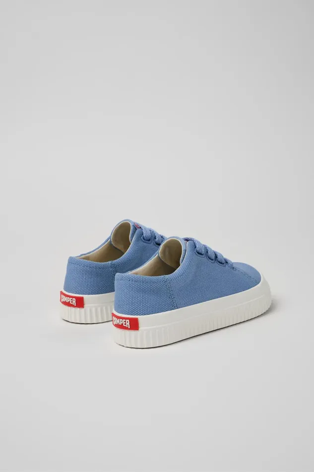 Kids Peu Roda Blue Textile Sneaker Camper Sneakers Kids Peu Roda Blue Textile Sneaker Camper Sneakers