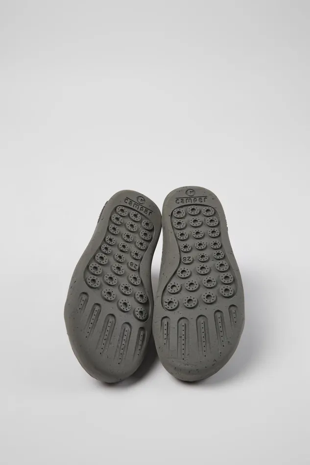 Kids Peu Touring Black Textile Ankle Boots For Kids Camper Boots Kids Peu Touring Black Textile Ankle Boots For Kids Camper Boots