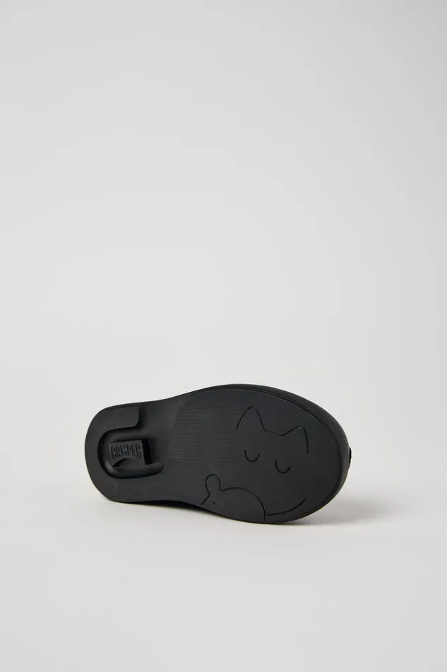 Kids Twins Black Leather Shoes For Kids Camper Ballerinas Kids Twins Black Leather Shoes For Kids Camper Ballerinas