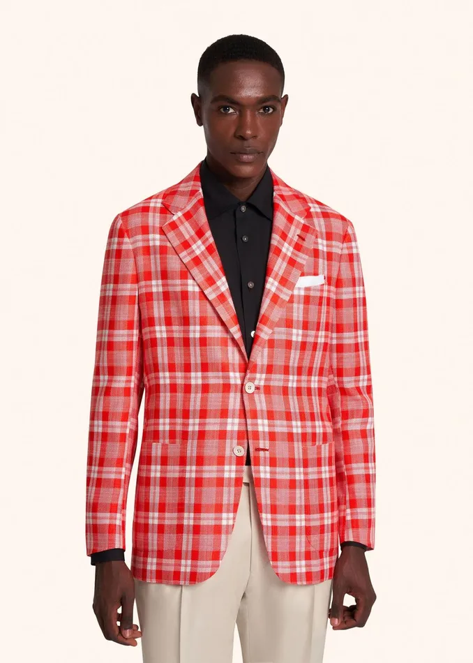 Kiton Jackets JACKET SILK 8211 Men