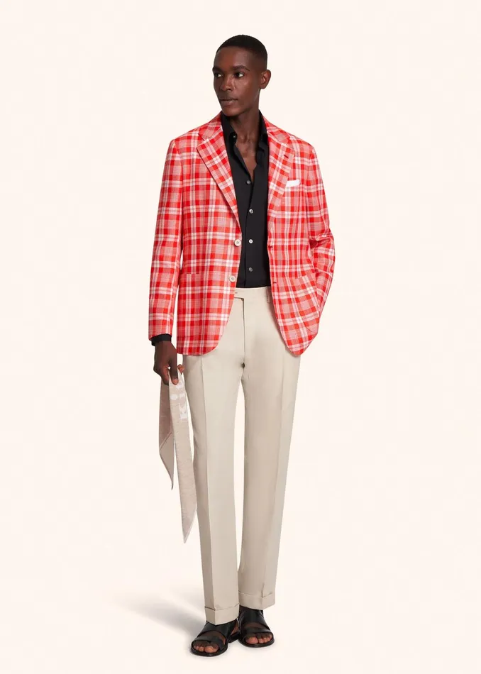 Kiton Jackets JACKET SILK 8211 Men
