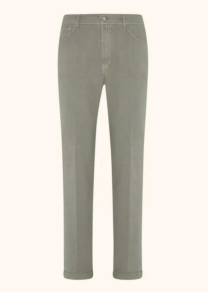 Kiton Jeans DENIM AND CASHMERE TAILORED JEANS 8211 Men