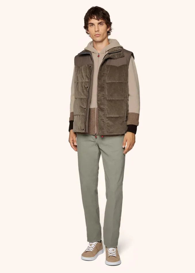 Kiton Jeans DENIM AND CASHMERE TAILORED JEANS 8211 Men