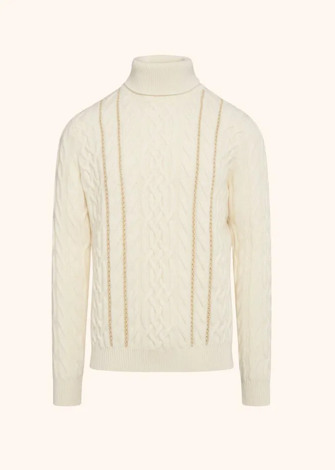Kiton Knitwear JERSEY TURTLENECK Cashmere 8211 Men