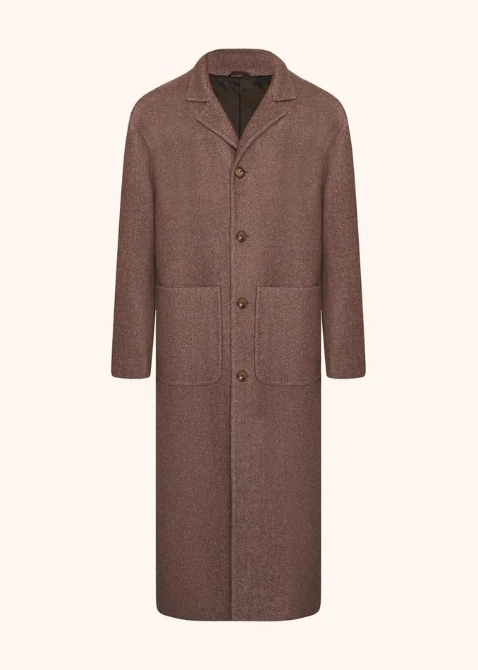 Kiton Outerwear OVERCOAT CASHMERE 8211 Men
