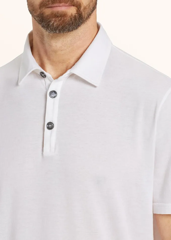 Kiton Polo And TShirts JERSEY POLO Cotton 8211 Men