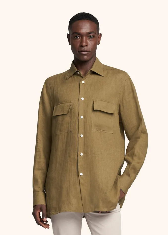 Kiton Shirts SHIRT LINEN 8211 Men Kiton Shirts SHIRT LINEN 8211 Men