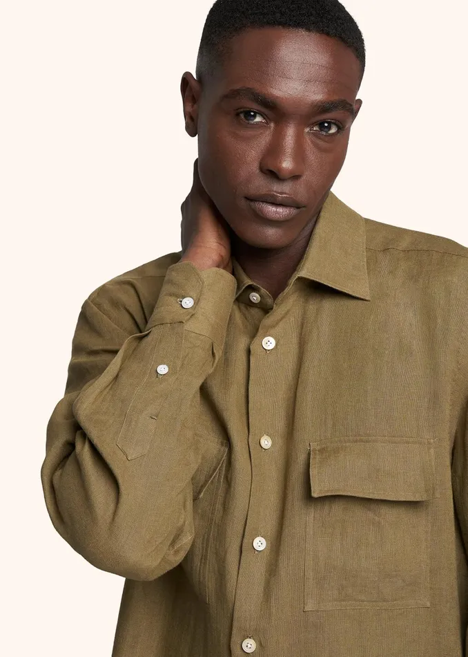 Kiton Shirts SHIRT LINEN 8211 Men Kiton Shirts SHIRT LINEN 8211 Men