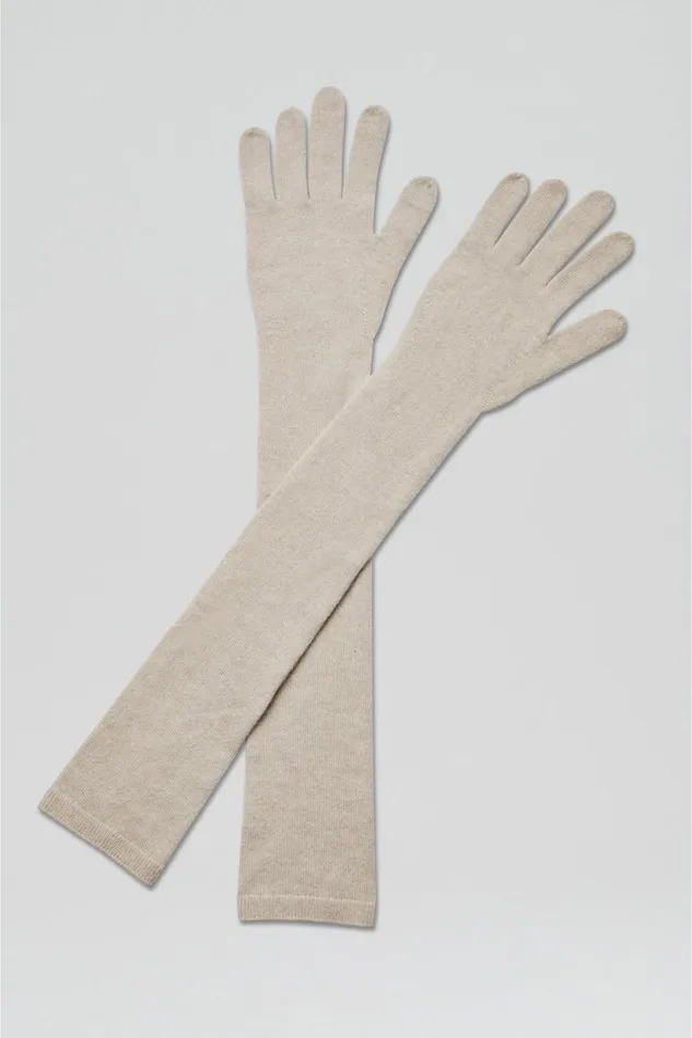 Knitwear Women Scanlan Theodore CASHMERE GLOVES Dove Knitwear Women Scanlan Theodore CASHMERE GLOVES Dove