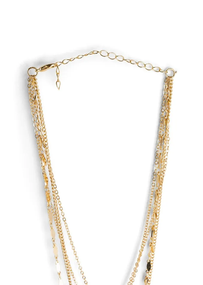 LAYERED LONG NECKLACE Gold Women VENUS Necklaces