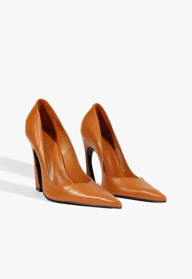 Lexi Pump Brown Women Schutz Shoes