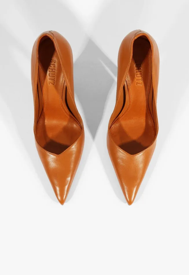 Lexi Pump Brown Women Schutz Shoes
