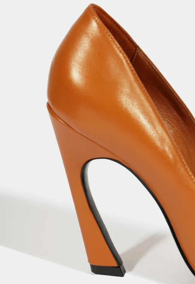 Lexi Pump Brown Women Schutz Shoes