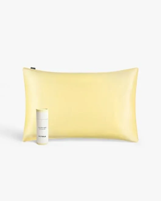 LILYUREA Silk Travel Pillowcase With Zipper Home Lilysilk Silk Pillowcases