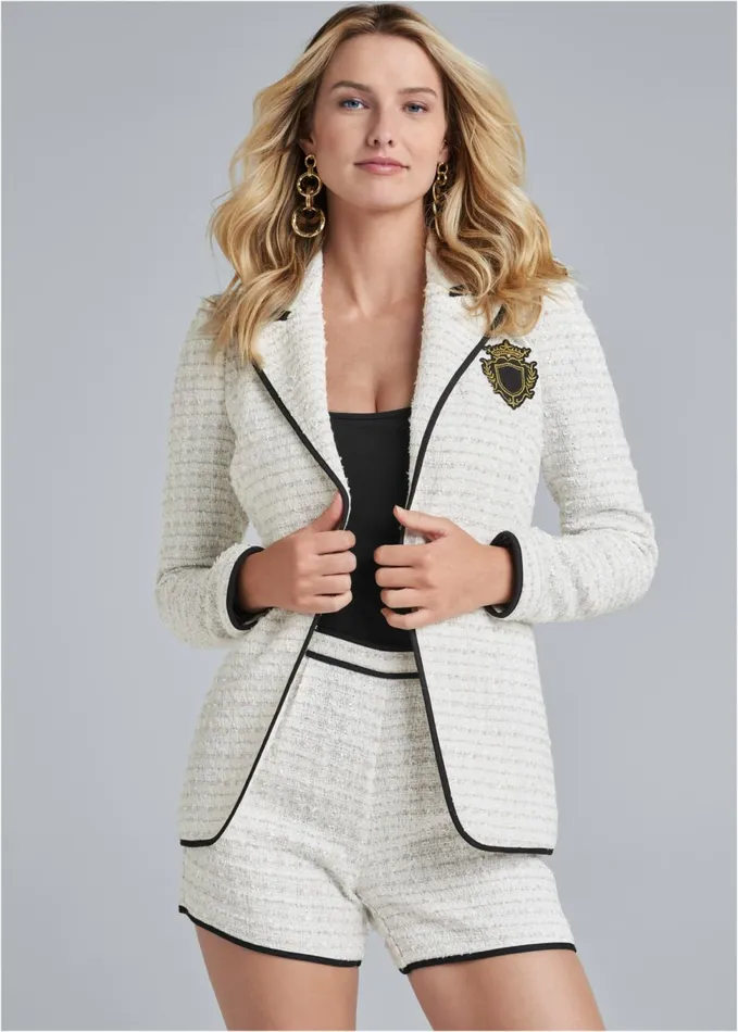 LINED TWEED SHORT SUIT SET Owtp Women VENUS Shorts