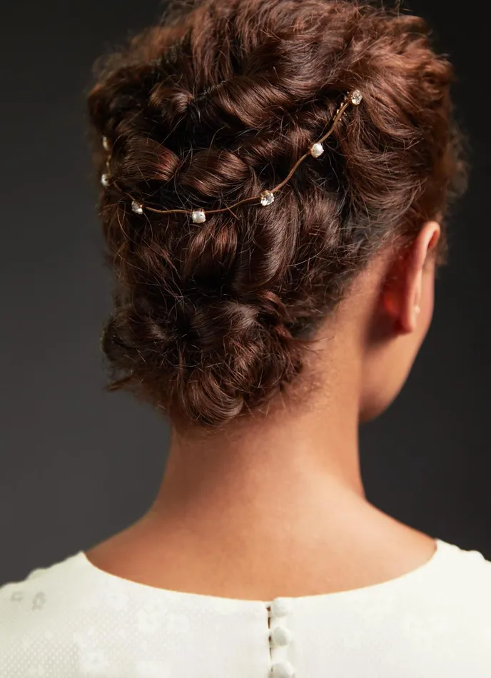 LK Bennett Cynthia Pearl And Crystal Hair Piece Women Hair Accessories