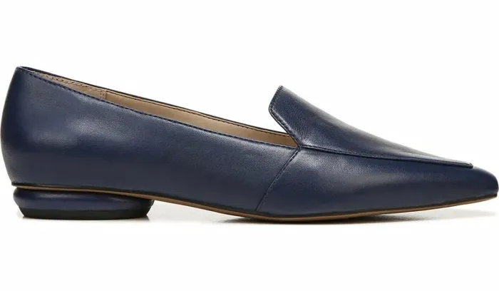 Loafers Women Franco Sarto Franco Balica Loafer Navy Leather