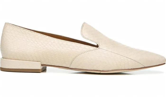 Loafers Women Franco Sarto Sarto Parma 3 Flat Bone Leather