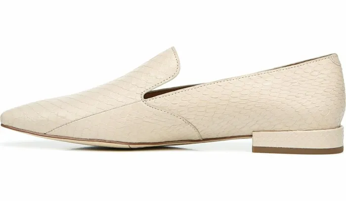 Loafers Women Franco Sarto Sarto Parma 3 Flat Bone Leather