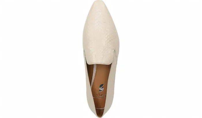 Loafers Women Franco Sarto Sarto Parma 3 Flat Bone Leather