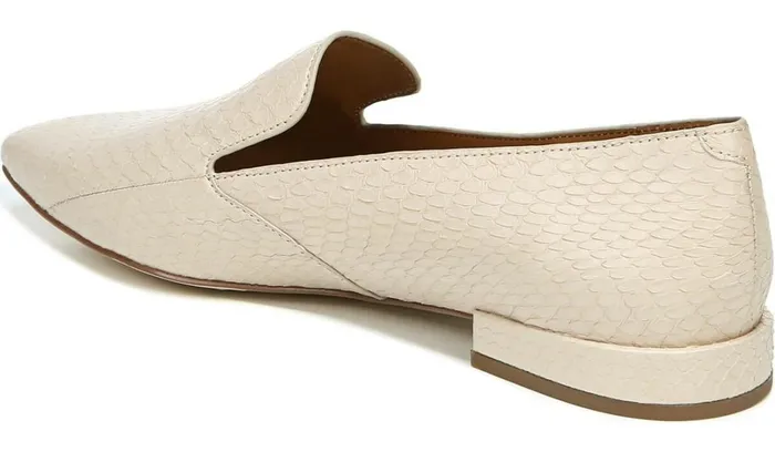 Loafers Women Franco Sarto Sarto Parma 3 Flat Bone Leather