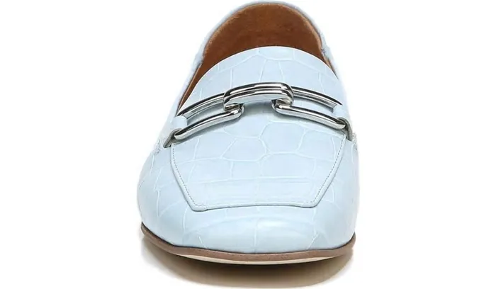 Loafers Women Franco Sarto Sarto Tamra Loafer Airy Blue Crocco Leather