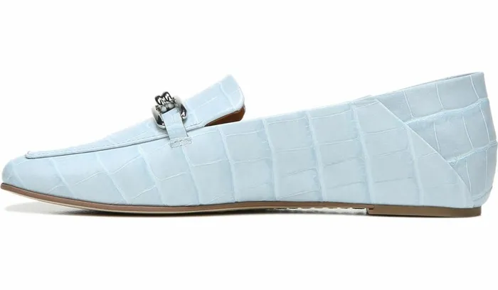 Loafers Women Franco Sarto Sarto Tamra Loafer Airy Blue Crocco Leather