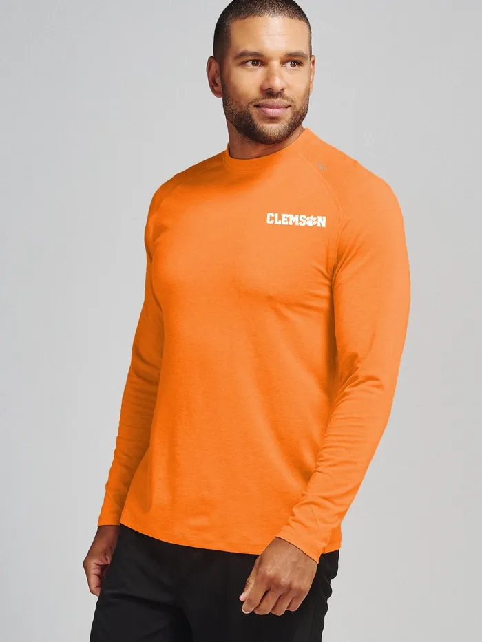 Long Sleeve TShirts Men Tasc Performance Carrollton Long Sleeve Fitness TShirt 8211 Clemson Long Sleeve TShirts Men Tasc Performance Carrollton Long Sleeve Fitness TShirt 8211 Clemson