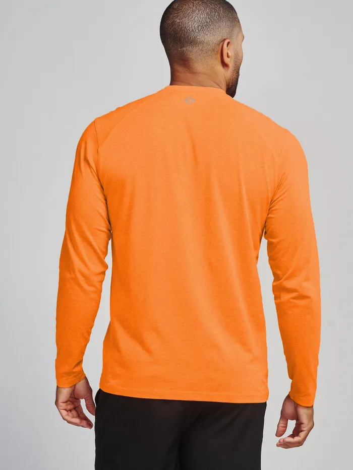 Long Sleeve TShirts Men Tasc Performance Carrollton Long Sleeve Fitness TShirt 8211 Clemson
