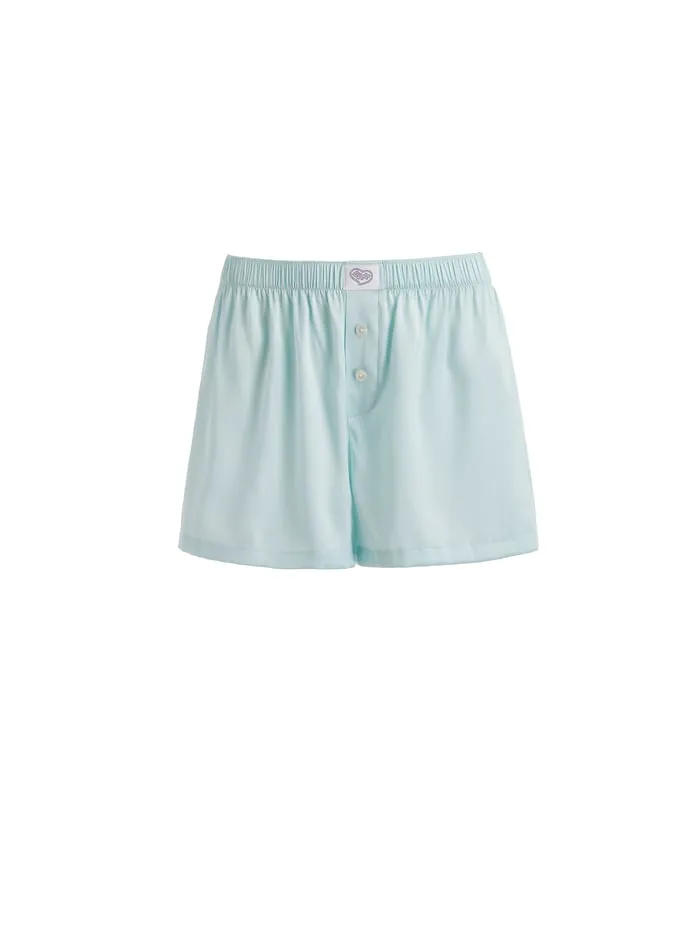 Loungewear Women Alice Olivia Big Feelings Jenny Boxer Soothing Blue