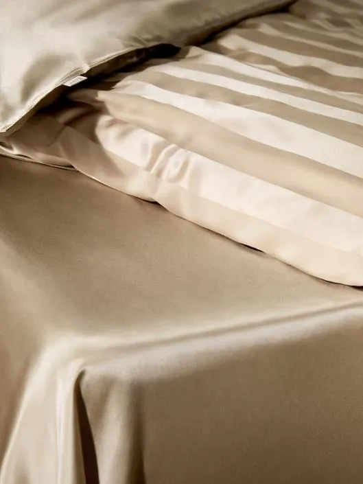 Luxurious Mulberry Silk Flat Sheet In King Size 8211 LilySilk Home Lilysilk Silk Sheets