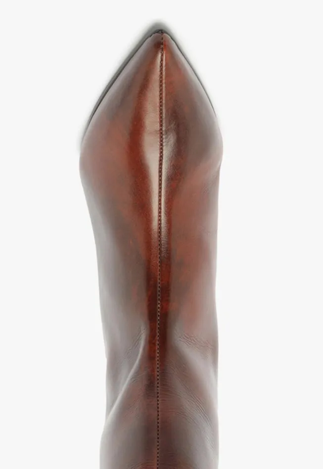 Maryana Lo Leather Boot Brown Women Schutz Shoes Boots Maryana Lo Leather Boot Brown Women Schutz Shoes Boots