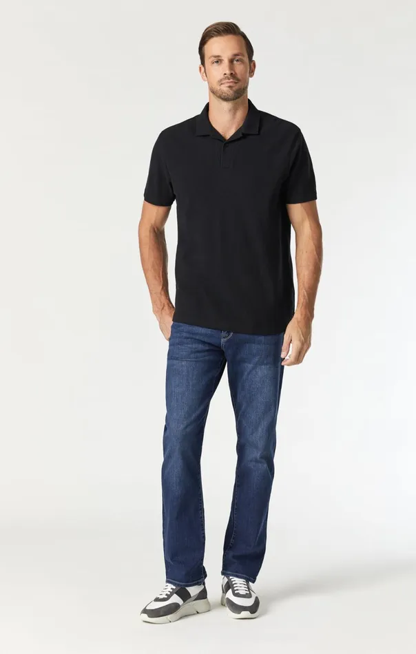 Matt Mid Rise Relaxed Straight Leg In Mid Indigo Cooper Men Mavi Jeans Denim Matt Mid Rise Relaxed Straight Leg In Mid Indigo Cooper Men Mavi Jeans Denim
