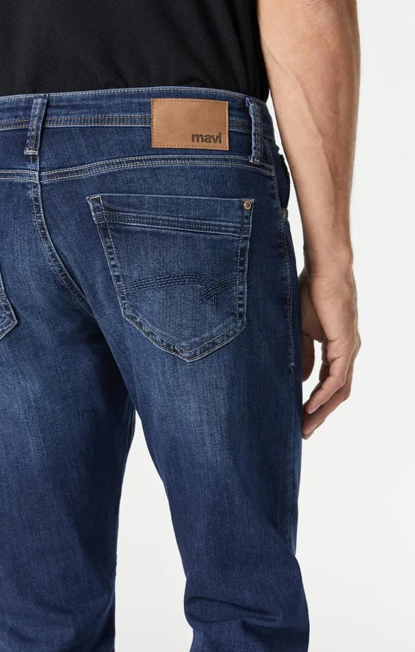 Matt Mid Rise Relaxed Straight Leg In Mid Indigo Cooper Men Mavi Jeans Denim Matt Mid Rise Relaxed Straight Leg In Mid Indigo Cooper Men Mavi Jeans Denim