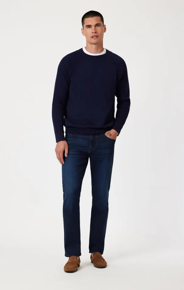 Matt Relaxed Straight Leg In Deep Indigo Supermove Men Mavi Jeans Denim