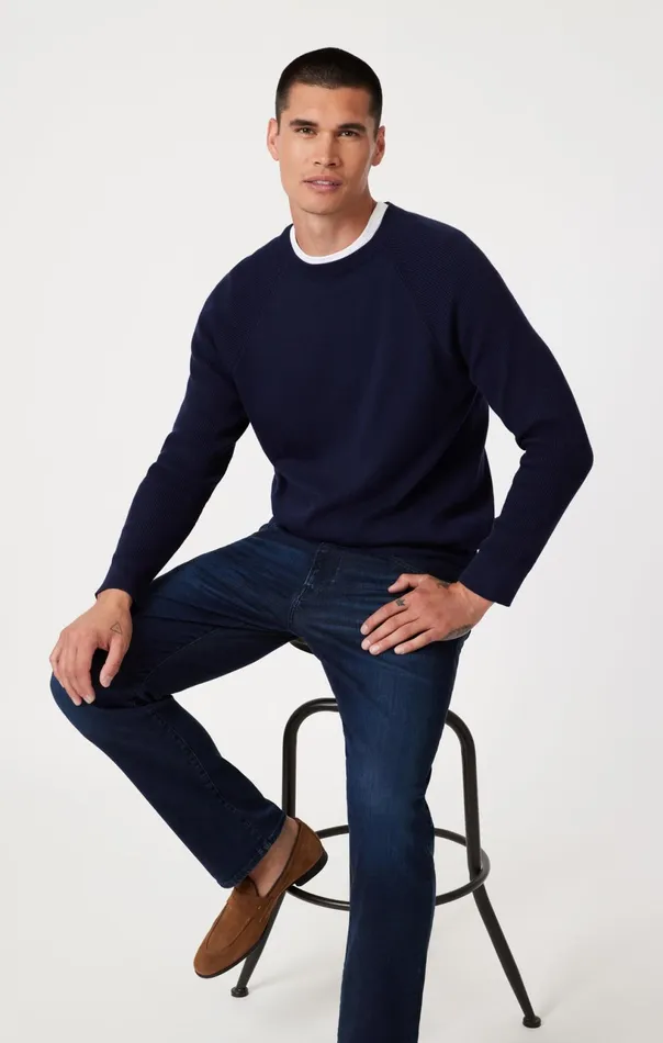 Matt Relaxed Straight Leg In Deep Indigo Supermove Men Mavi Jeans Denim