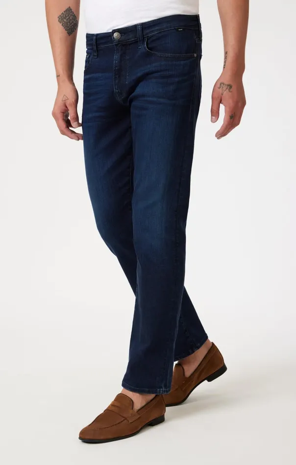 Matt Relaxed Straight Leg In Deep Indigo Supermove Men Mavi Jeans Denim