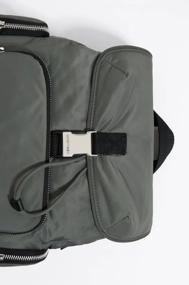 Medium Graygreen Pocket Backpack Greenish Grey Women Bimba Y Lola Backpacks And Bumbags Medium Graygreen Pocket Backpack Greenish Grey Women Bimba Y Lola Backpacks And Bumbags