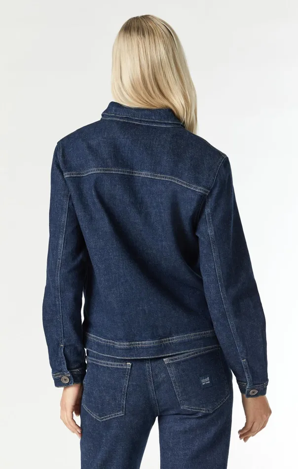 Mellie Denim Jacket In Deep Hemp Women Mavi Jeans Jackets Mellie Denim Jacket In Deep Hemp Women Mavi Jeans Jackets