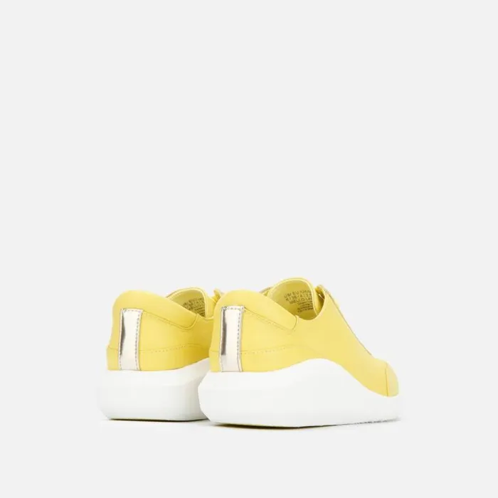 Mello Neon Leather Platform Sneaker Mello Yellow Women Kenneth Cole Sneakers