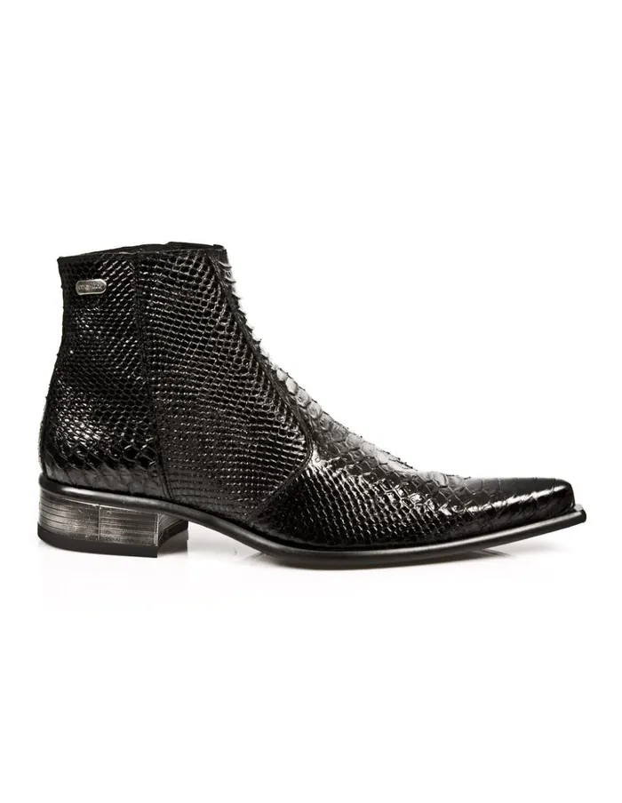 Men Ankle Boot Newman M2260R10 New Rock Shoes