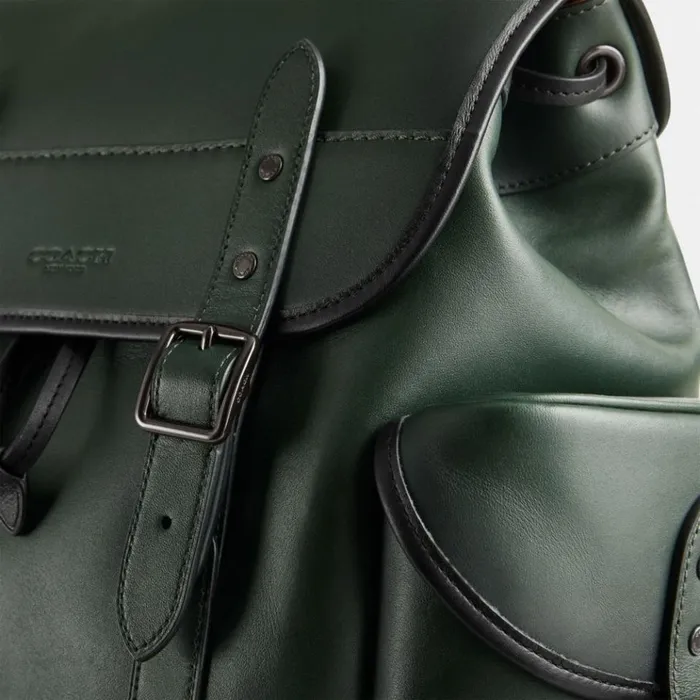 Men Backpacks Coach Hitch Backpack Amazon Green