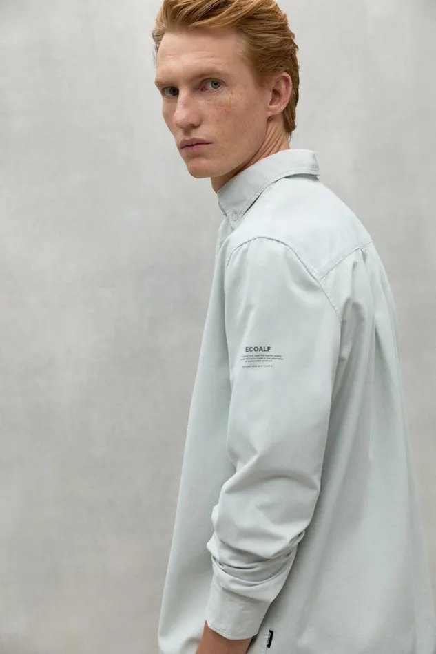 Men Beige Antejo Shirt Ecoalf Shirts
