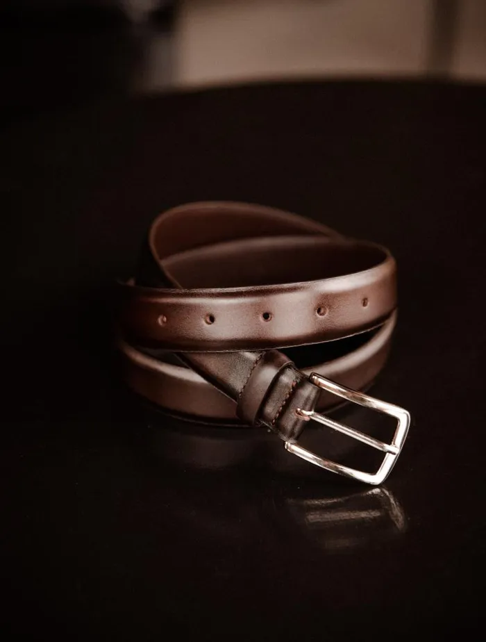 Men Belts Bobbies Wagram Intense Brown Men Belts Bobbies Wagram Intense Brown