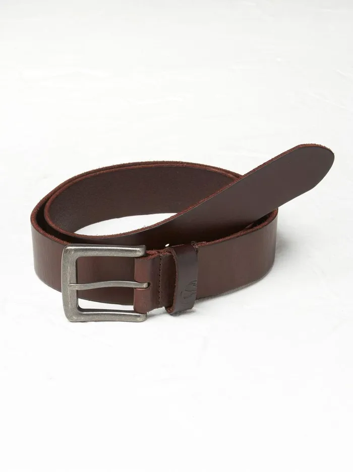 Men Belts Fat Face Tan Brown Italian Leather Belt