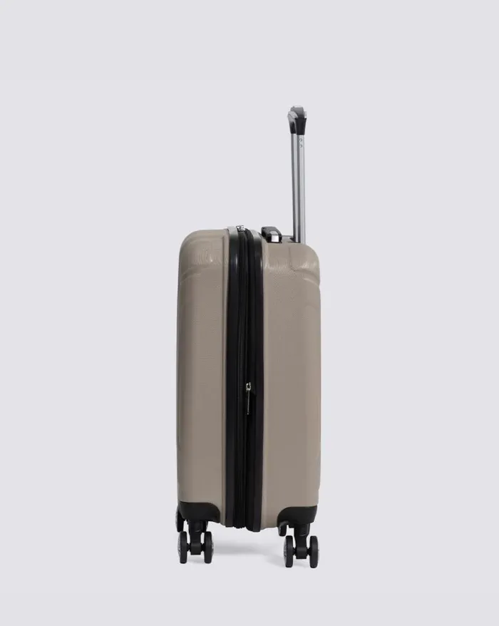 Men Ben Sherman Bags and Luggage Derby Hardside Carry On Luggage 8211 Champagne