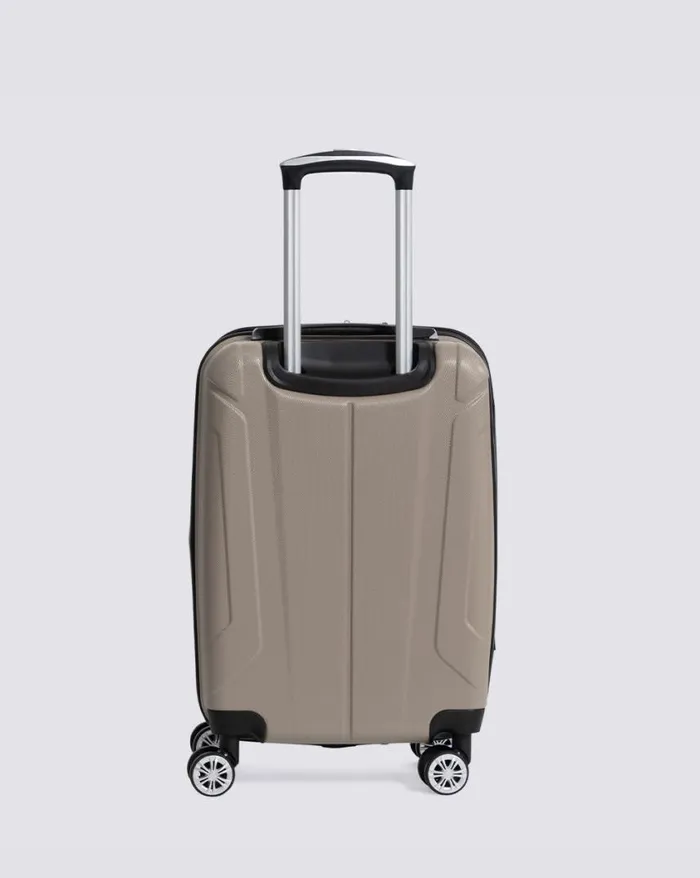 Men Ben Sherman Bags and Luggage Derby Hardside Carry On Luggage 8211 Champagne