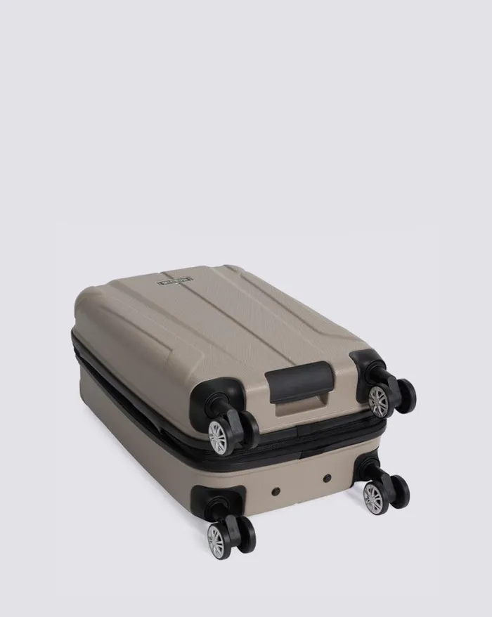 Men Ben Sherman Bags and Luggage Derby Hardside Carry On Luggage 8211 Champagne