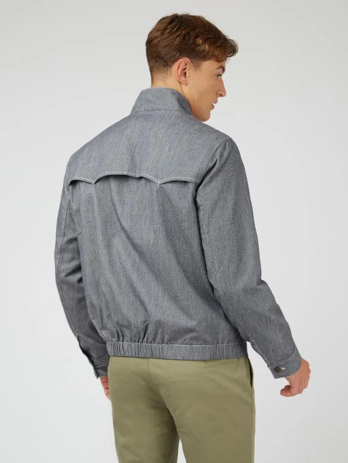 Men Ben Sherman Harrington Jackets Signature Lightweight Harrington Jacket