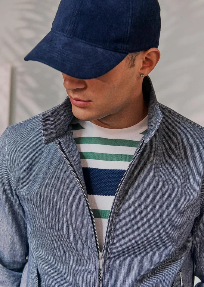 Men Ben Sherman Harrington Jackets Signature Lightweight Harrington Jacket